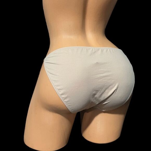 Victorias Secret Incredible by Victoria Supersoft String bikini Panty Beige L - Picture 2 of 3